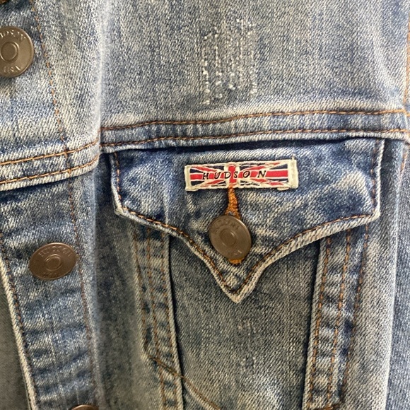 Like new Hudson jean jacket for girls - Picture 4 of 6